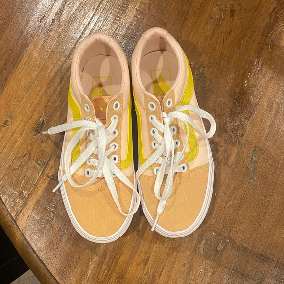 Old Skool Vans peach and yellow - Picture 2 of 6